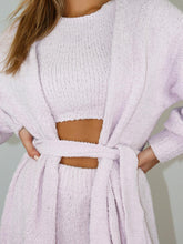 Load image into Gallery viewer, Women'S Solid Color Casual Lace Cardigan Wool Three-Piece Suit