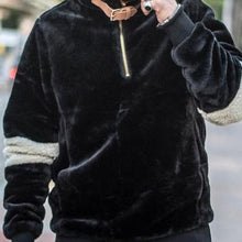 Load image into Gallery viewer, Men'S Fashion Casual Stitching Plush Hoodie