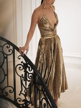 Load image into Gallery viewer, Fashion Strapless Sleeveless Elegant Evening Dress