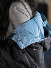 Load image into Gallery viewer, Autumn And Winter Down And Warm Solid Color Hooded Women'S Coat