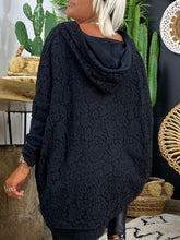 Load image into Gallery viewer, Pure Color V-neck Lace Casual Top