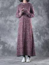 Load image into Gallery viewer, Autumn And Winter Ladies Casual Round Neck Sweater Long Skirt