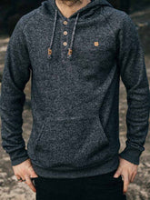 Load image into Gallery viewer, Pure Color Fashion Casual Knitted Men'S Hoodie