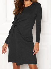 Load image into Gallery viewer, Fashion Cross-Belt Knitted Dress