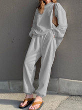 Load image into Gallery viewer, Fashion Casual Loose Top Pants Suit