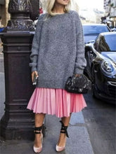 Load image into Gallery viewer, Fashion Loose Solid Color Women'S Sweater