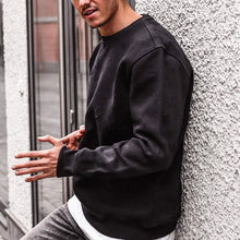 Load image into Gallery viewer, Men'S Fashion Solid Color Shabby Long-Sleeved Warm Sweater