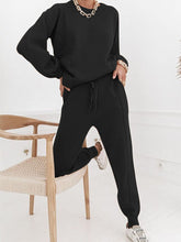 Load image into Gallery viewer, Autumn Winter Casual Solid Color Knitted Women's Suit