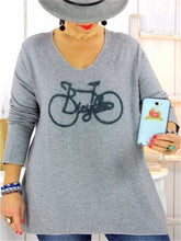 Load image into Gallery viewer, Women'S Long-Sleeved Hoodies With Casual Print Pattern