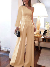 Load image into Gallery viewer, Fashion Simple Long Sleeved Top Pants Suit