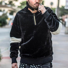 Load image into Gallery viewer, Men'S Fashion Casual Stitching Plush Hoodie