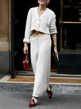 Load image into Gallery viewer, Lazy Loose And Simple Sweater Suit Skirt