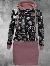 Load image into Gallery viewer, Autumn And Winter Leisure And Fun Animal Print Women'S Sweater Dress