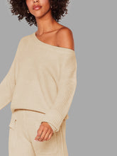 Load image into Gallery viewer, Autumn and Winter Casual Solid Color Knitted Suit