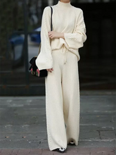 Load image into Gallery viewer, Fashionable And Elegant Women'S Knitted Suit
