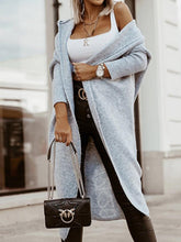 Load image into Gallery viewer, Print Hooded Casual Cardigan