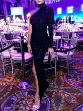 Load image into Gallery viewer, Fashion Sexy One-shoulder Elegant Evening Dress
