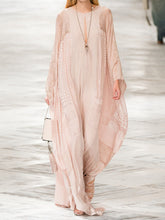 Load image into Gallery viewer, Pure Color Loose Elegant Dress