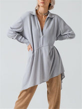 Load image into Gallery viewer, Simple Casual Loose Long Sleeve V Neck Top