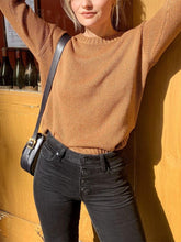 Load image into Gallery viewer, Fashion Solid Color Long-sleeved Knitted Warm Sweater