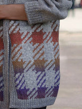 Load image into Gallery viewer, Women's Stand Collar Cardigan Printed Jacket