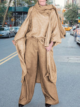 Load image into Gallery viewer, Knit High Neck Long Women's Three-piece Suit