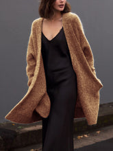 Load image into Gallery viewer, Fashion Casual Solid Color Sweater Cardigan