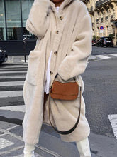 Load image into Gallery viewer, Pure Color Warm Thick Coat