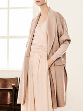 Load image into Gallery viewer, Ladies Fashion Casual Solid Color Long Coat