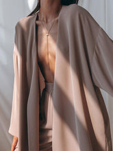 Load image into Gallery viewer, Fashion Loose Solid Color Long Sleeve Two-piece Suit