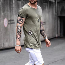 Load image into Gallery viewer, Men'S Fashion Slim Short Sleeve Round Neck T-Shirt