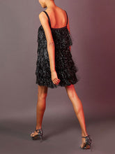 Load image into Gallery viewer, Fashion Sexy Sling Tassel Mini Dress