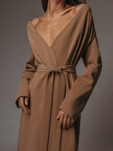 Load image into Gallery viewer, Fashion Casual Long Sleeve Midi Dress