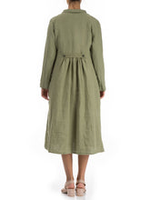 Load image into Gallery viewer, Fashion Long Lapel Linen Jacket with Pockets