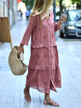 Load image into Gallery viewer, Sweet And Romantic Embroidered Women'S Dress