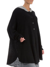 Load image into Gallery viewer, Hoodie Solid Color Loose Wool Sweater