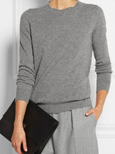 Load image into Gallery viewer, Women's Round Neck Solid Color Loose Two-piece Suit