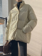 Load image into Gallery viewer, Pure Color Casual Loose Fleece Warm Jacket