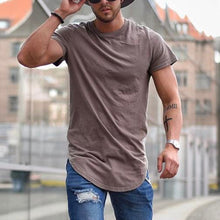 Load image into Gallery viewer, Pure Color Fashion Casual Street Short Sleeve T-Shirt
