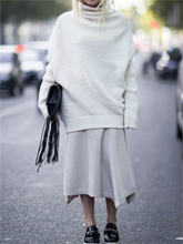 Load image into Gallery viewer, Fashion Women'S Knitted Sweater Suit Skirt