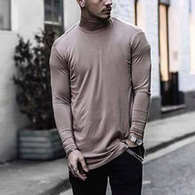 Load image into Gallery viewer, Fashion Solid Color Slim Long Sleeve T-Shirt