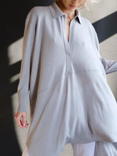 Load image into Gallery viewer, Simple Casual Loose Long Sleeve V Neck Top