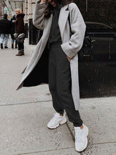 Load image into Gallery viewer, Pure Color Casual Hooded Pocket Suit