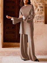 Load image into Gallery viewer, Pure Color Loose Casual Two-piece Suit