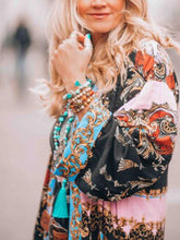 Load image into Gallery viewer, Women's Ethnic Style Print Cardigan Outwear