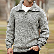 Load image into Gallery viewer, Men'S Fashion Casual Solid Color Knitted Sweater