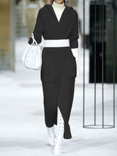 Load image into Gallery viewer, Fashion Casual Long-sleeved Hooded Solid Color Sweater Coat
