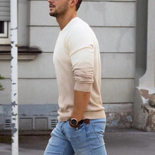 Load image into Gallery viewer, Men'S Fashion Gradient Polyester Long Sleeve T-Shirt