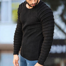Load image into Gallery viewer, Men'S Fashion Slim Round Neck Knitted Sweater