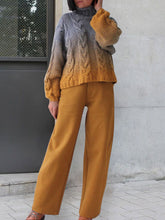 Load image into Gallery viewer, Two-piece Fashion Women's Gradient Casual Set